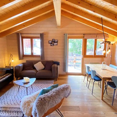 3-Schlafzimmer Chalet Eichhorn****, Saas Fee 1800M Villa Eksteriør bilde