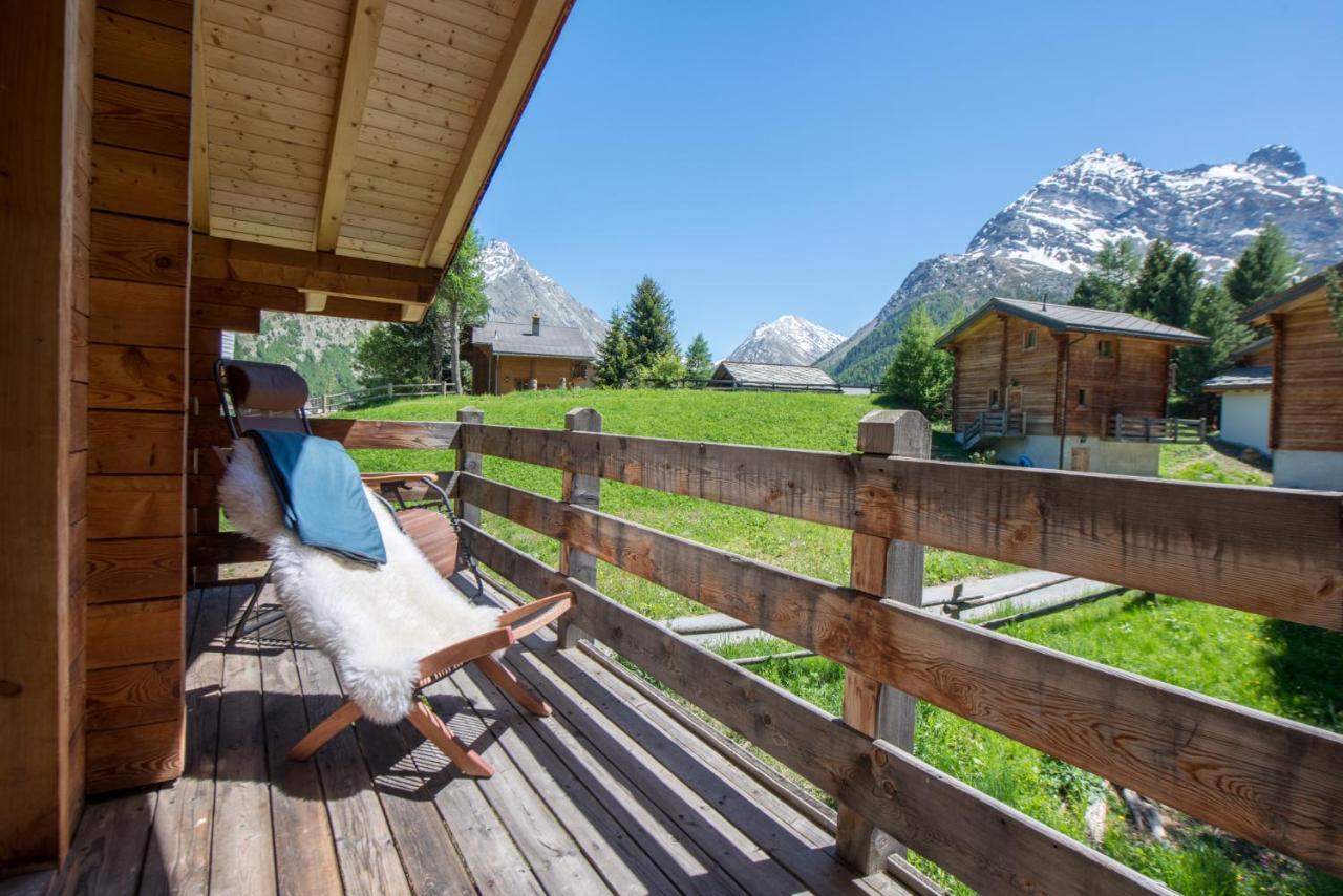 3-Schlafzimmer Chalet Eichhorn****, Saas Fee 1800M Villa Eksteriør bilde