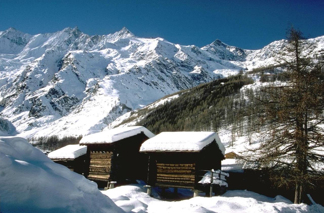 3-Schlafzimmer Chalet Eichhorn****, Saas Fee 1800M Villa Eksteriør bilde