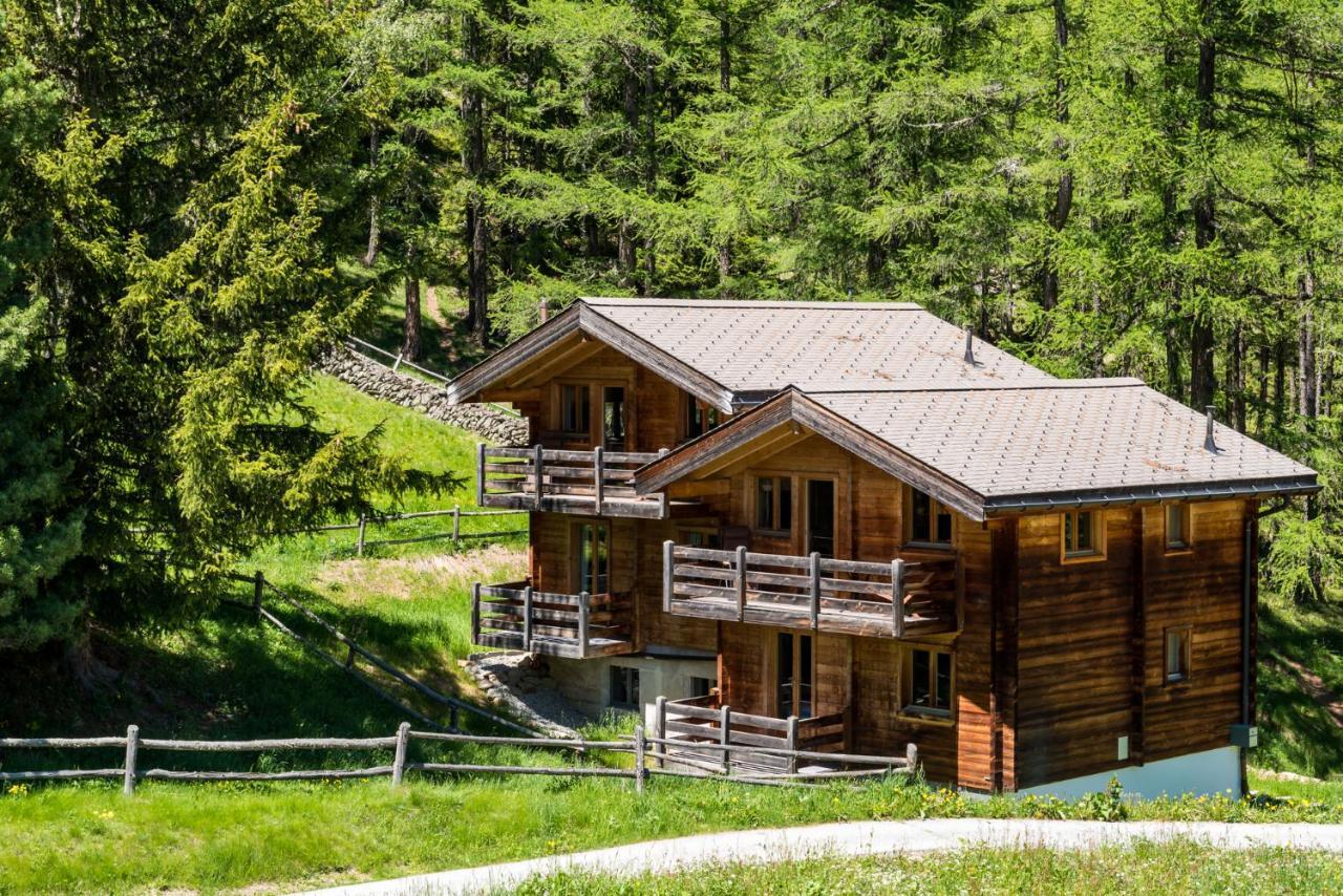 3-Schlafzimmer Chalet Eichhorn****, Saas Fee 1800M Villa Eksteriør bilde