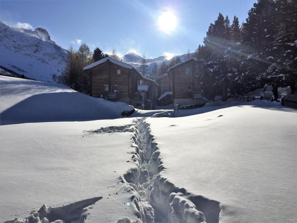 3-Schlafzimmer Chalet Eichhorn****, Saas Fee 1800M Villa Eksteriør bilde