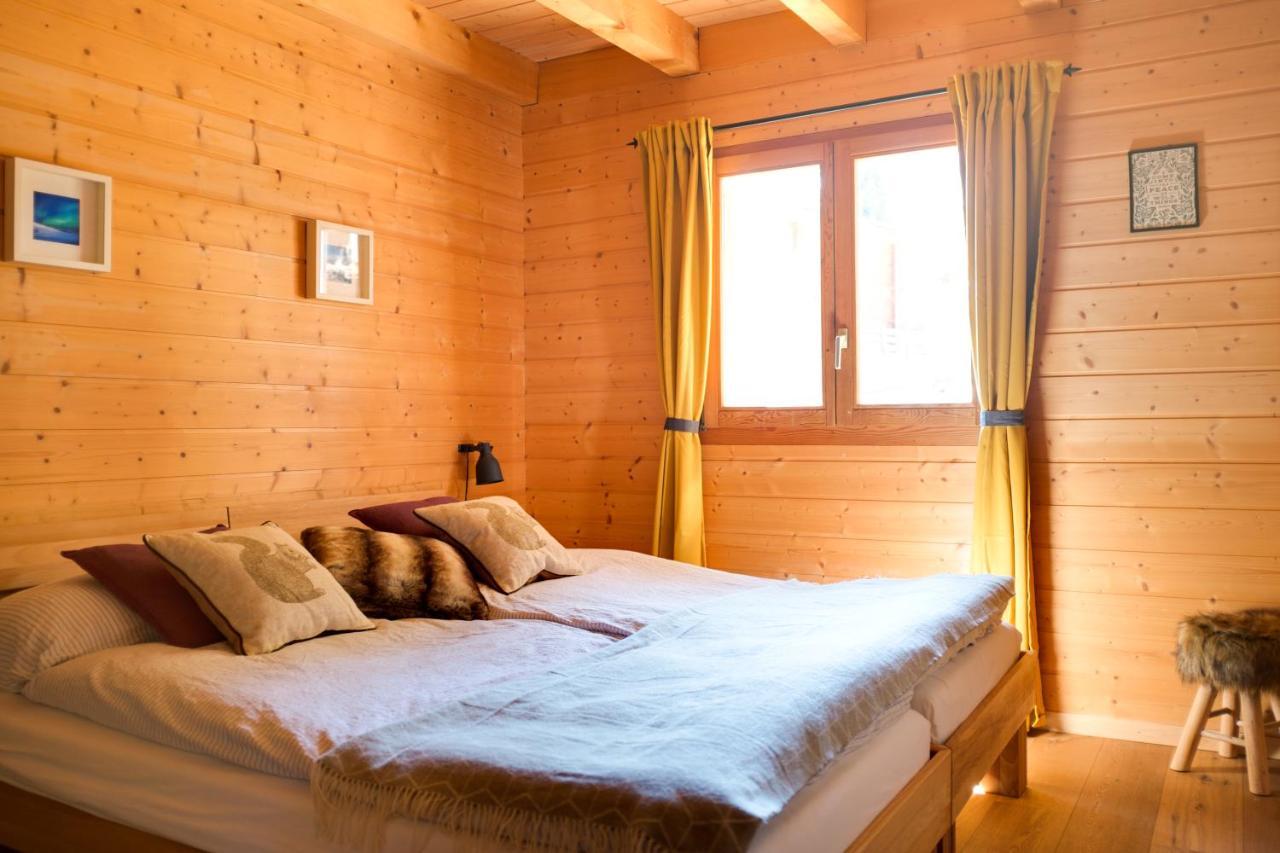 3-Schlafzimmer Chalet Eichhorn****, Saas Fee 1800M Villa Eksteriør bilde