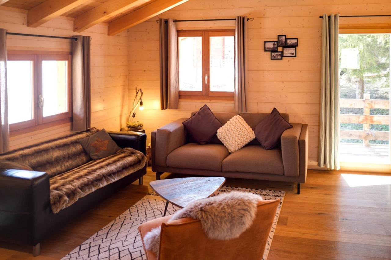 3-Schlafzimmer Chalet Eichhorn****, Saas Fee 1800M Villa Eksteriør bilde