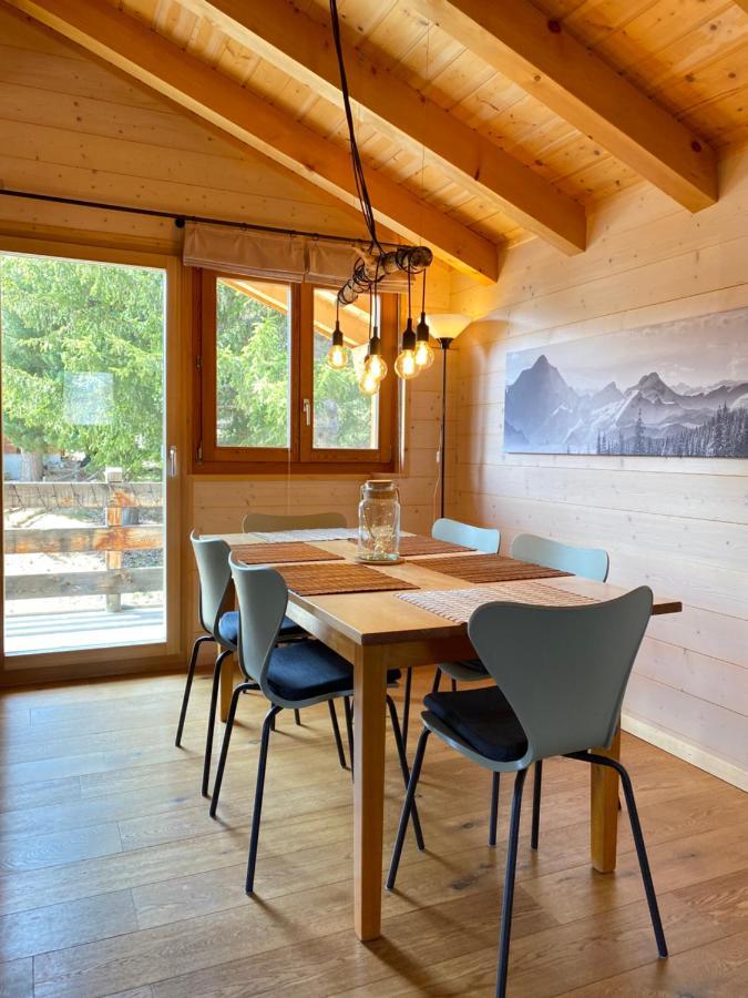 3-Schlafzimmer Chalet Eichhorn****, Saas Fee 1800M Villa Eksteriør bilde