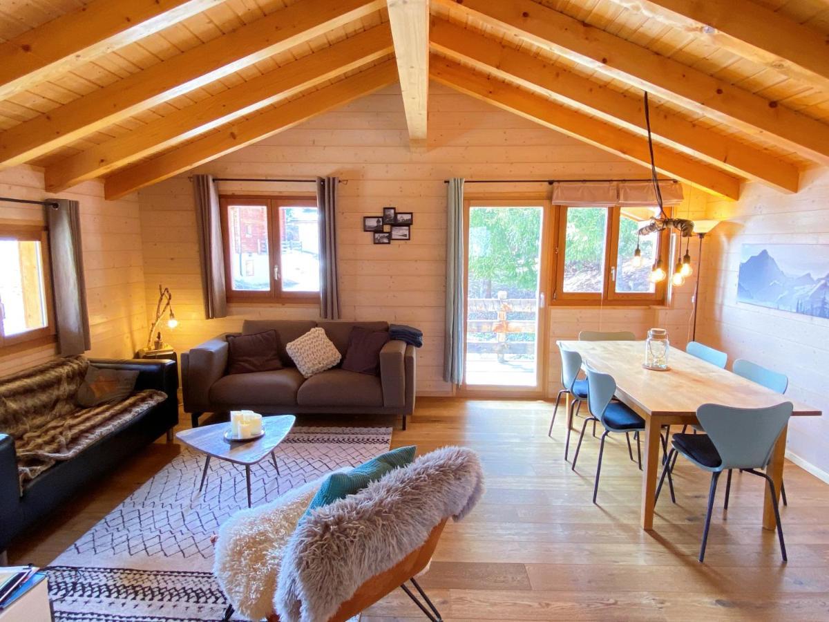 3-Schlafzimmer Chalet Eichhorn****, Saas Fee 1800M Villa Eksteriør bilde